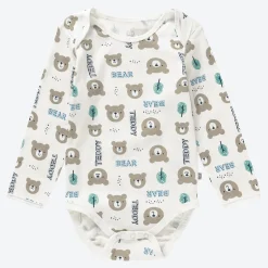NKD Baby-Jungen-Body mit Bären-Aufdruck