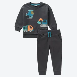 NKD Baby-Jungen-Set mit Fahrzeuge-Aufdruck, 2-teilig
