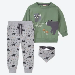 NKD Baby-Jungen-Set mit Stickerei, 3-teilig