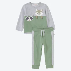 NKD Baby-Jungen-Set mit Tier-Applikation, 2-teilig