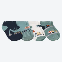 NKD Baby-Jungen-Sneaker-Socken, 4er-Pack