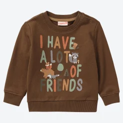 NKD Baby-Jungen-Sweatshirt mit Frontaufdruck