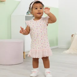 NKD Baby-Mädchen-Kleid mit Haarband, 2-teilig
