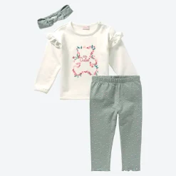 NKD Baby-Mädchen-Set mit Haarband, 3-teilig