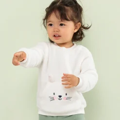 NKD Baby-Mädchen-Sweatshirt mit Kängurutasche