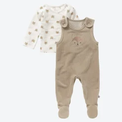 NKD Baby-Newborn-Jungen-Strampler mit Fuchs-Motiv, 2-teilig