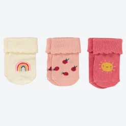 NKD Baby-Socken in unterschiedlichen Designs, 3er-Pack