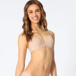 Damen NKD Bügelloser-Damen-Soft-BH mit Leo-Muster