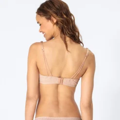 Damen NKD Bügelloser-Damen-Soft-BH mit Leo-Muster