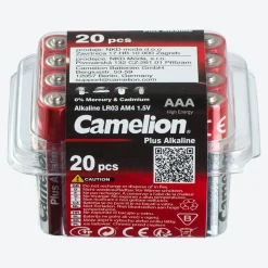 NKD Camelion Batterien Größe AAA, 20er-Pack