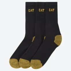 Herren NKD CAT® Herren-Arbeitssocken mit Vollfrotteefuß, 3er-Pack