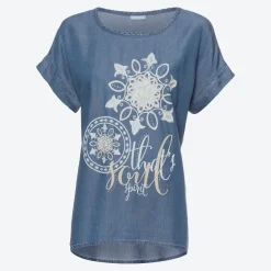 Damen NKD Damen-Bluse aus Lyocell