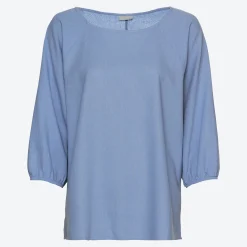 Damen NKD Damen-Bluse aus Viskose-Leinen-Mix