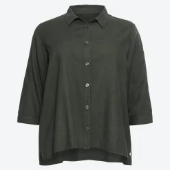 Damen NKD Damen-Bluse mit Leinen, große Größen