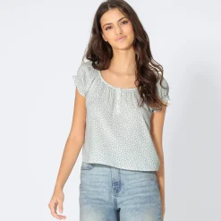 Damen NKD Damen-Bluse mit Millefleur-Muster