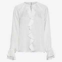 Damen NKD Damen-Bluse mit Rüschen und Volants