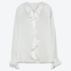 Damen NKD Damen-Bluse mit Rüschen und Volants