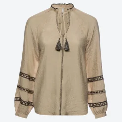 Damen NKD Damen-Bluse mit Stickerei