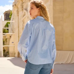 Damen NKD Damen-Bluse mit Streifen