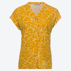 Damen NKD Damen-Bluse mit V-Ausschnitt