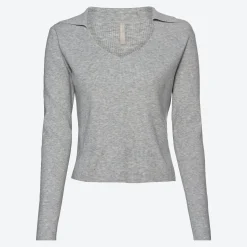 Damen NKD Damen-Feinstrickpullover mit Kragen