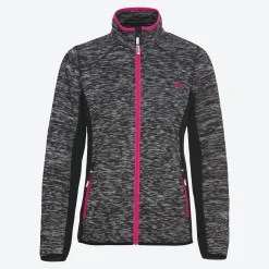 Damen NKD Damen-Fleecejacke mit Stehkragen