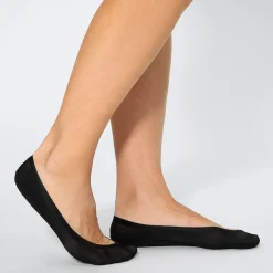 Damen NKD Damen-Füßlinge mit Baumwollsohle, 2er-Pack