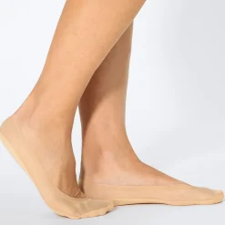 Damen NKD Damen-Füßlinge mit Baumwollsohle, 2er-Pack