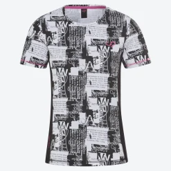 Damen NKD Damen-Funktions-T-Shirt mit Kontrasteinsätzen