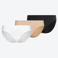 Damen NKD Damen-Hipster mit Mikrofaser, -MARA, 3er-Pack