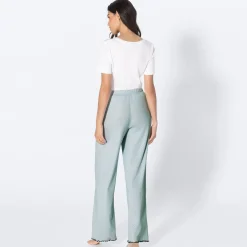 Damen NKD Damen-Homewear-Hose mit Ajour-Muster