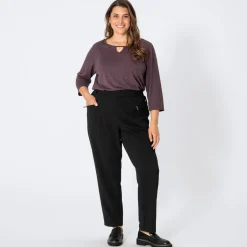 Damen NKD Damen-Hose mit Reißverschlusstaschen, große Größen
