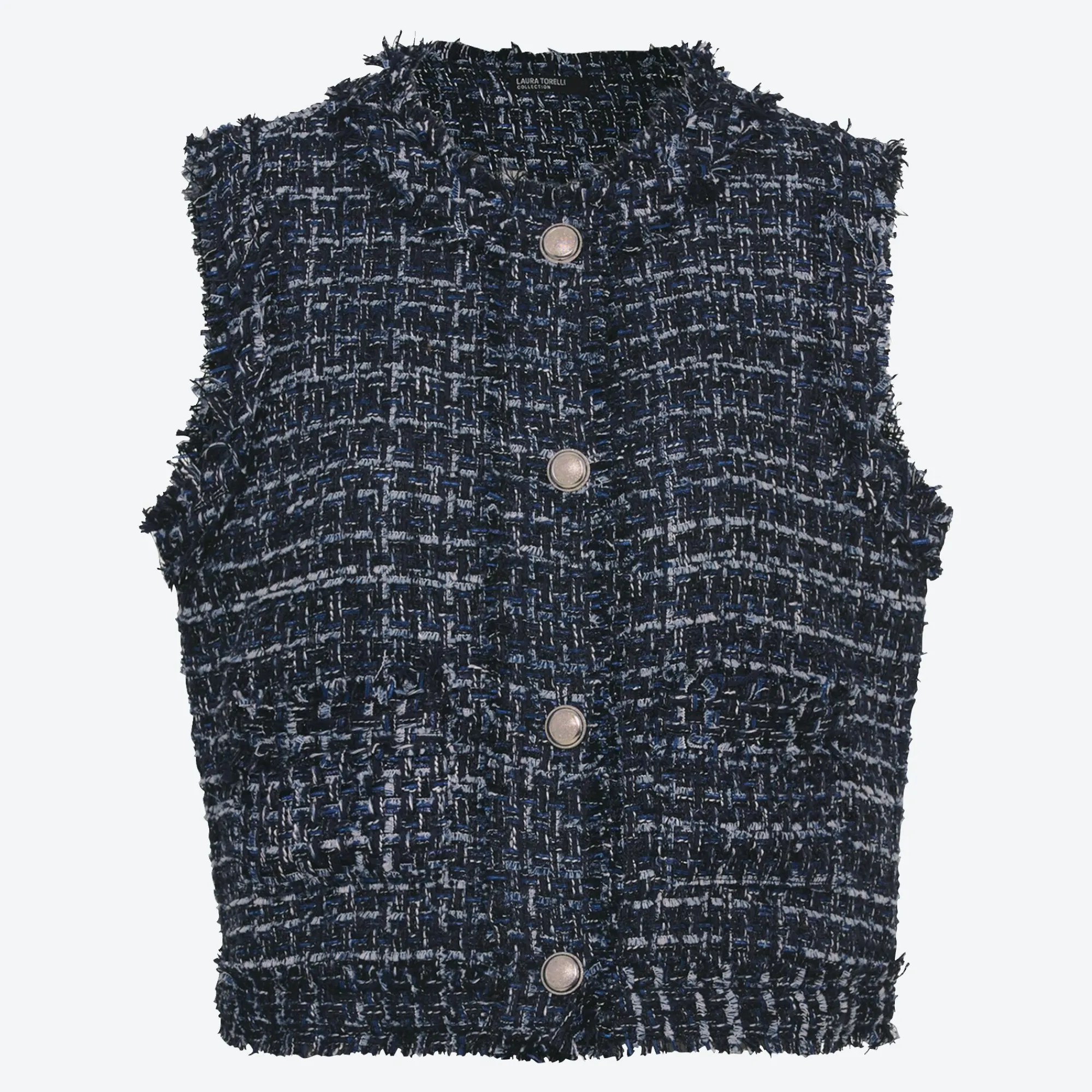Damen NKD Damen-Indoor-Weste mit Knopfleiste