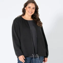 Damen NKD Damen-Jacke mit Lurexbändern, große Größen
