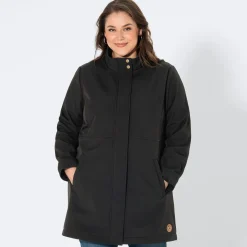 Damen NKD Damen-Jacke mit Stehkragen, große Größen