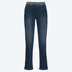 Damen NKD Damen-Jeans mit elastischem Bund
