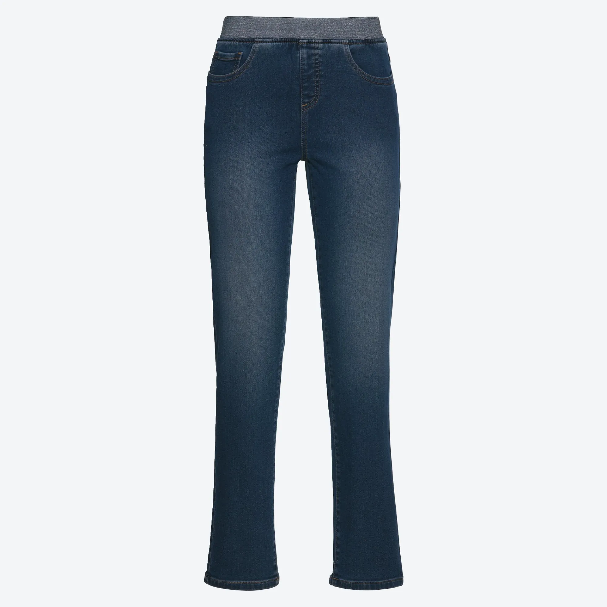 Damen NKD Damen-Jeans mit elastischem Bund