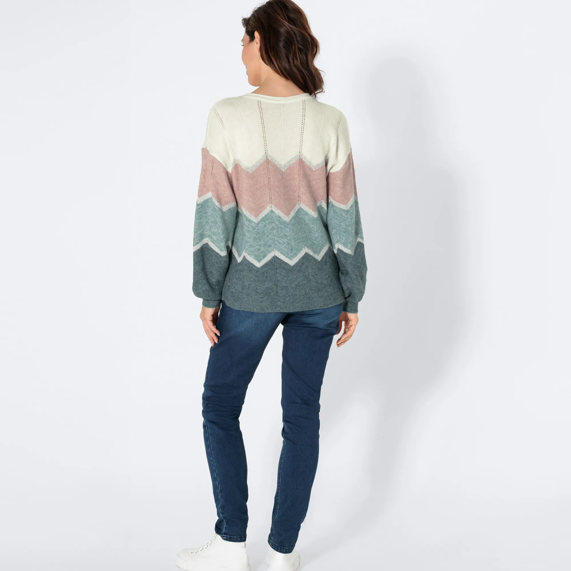 Damen NKD Damen-Jeans mit elastischem Bund