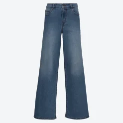 Damen NKD Damen-Jeans mit weitem Bein