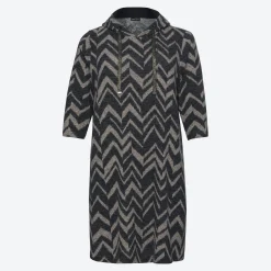 Damen NKD Damen-Kleid mit Kapuze, große Größen