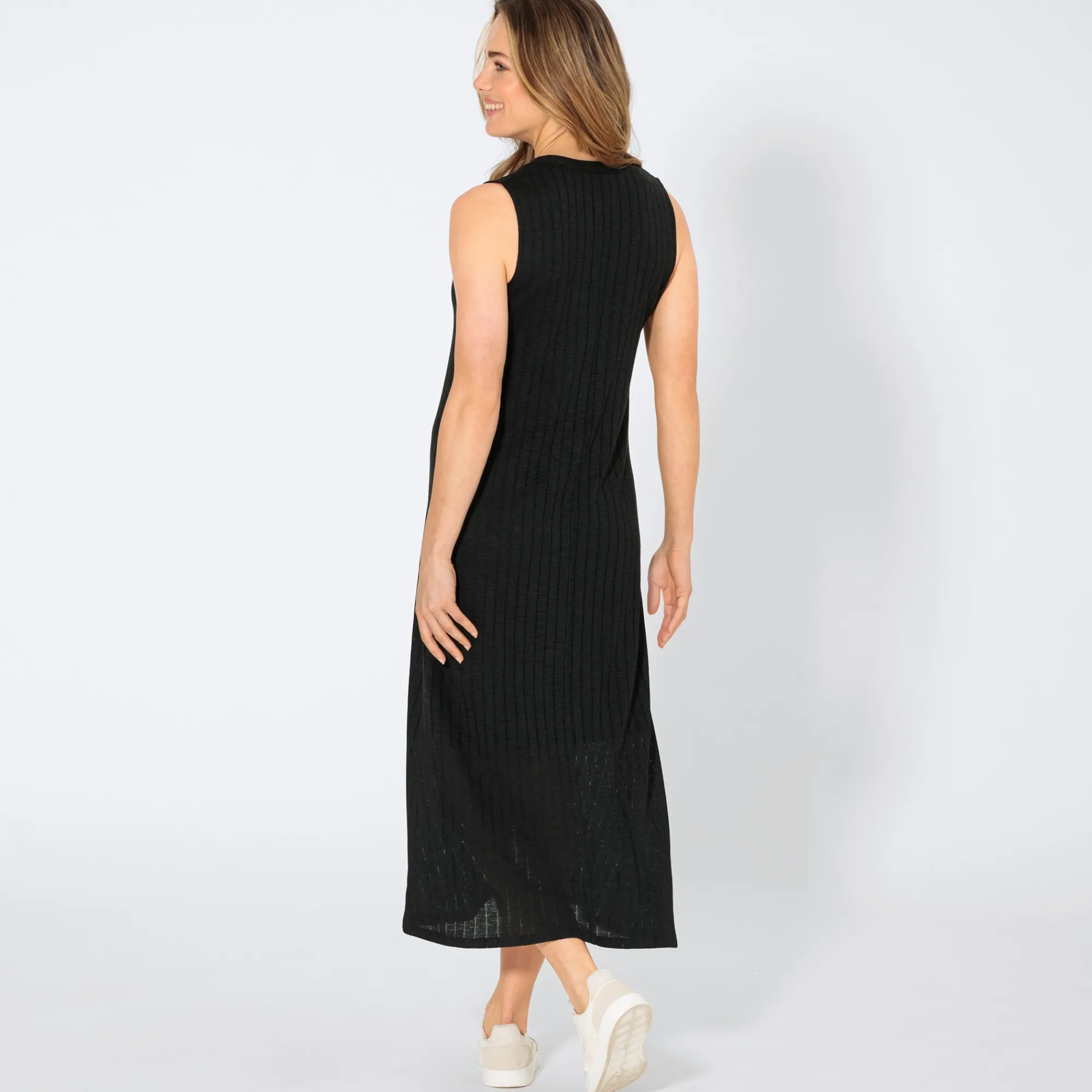 Damen NKD Damen-Kleid mit Rundhalsausschnitt
