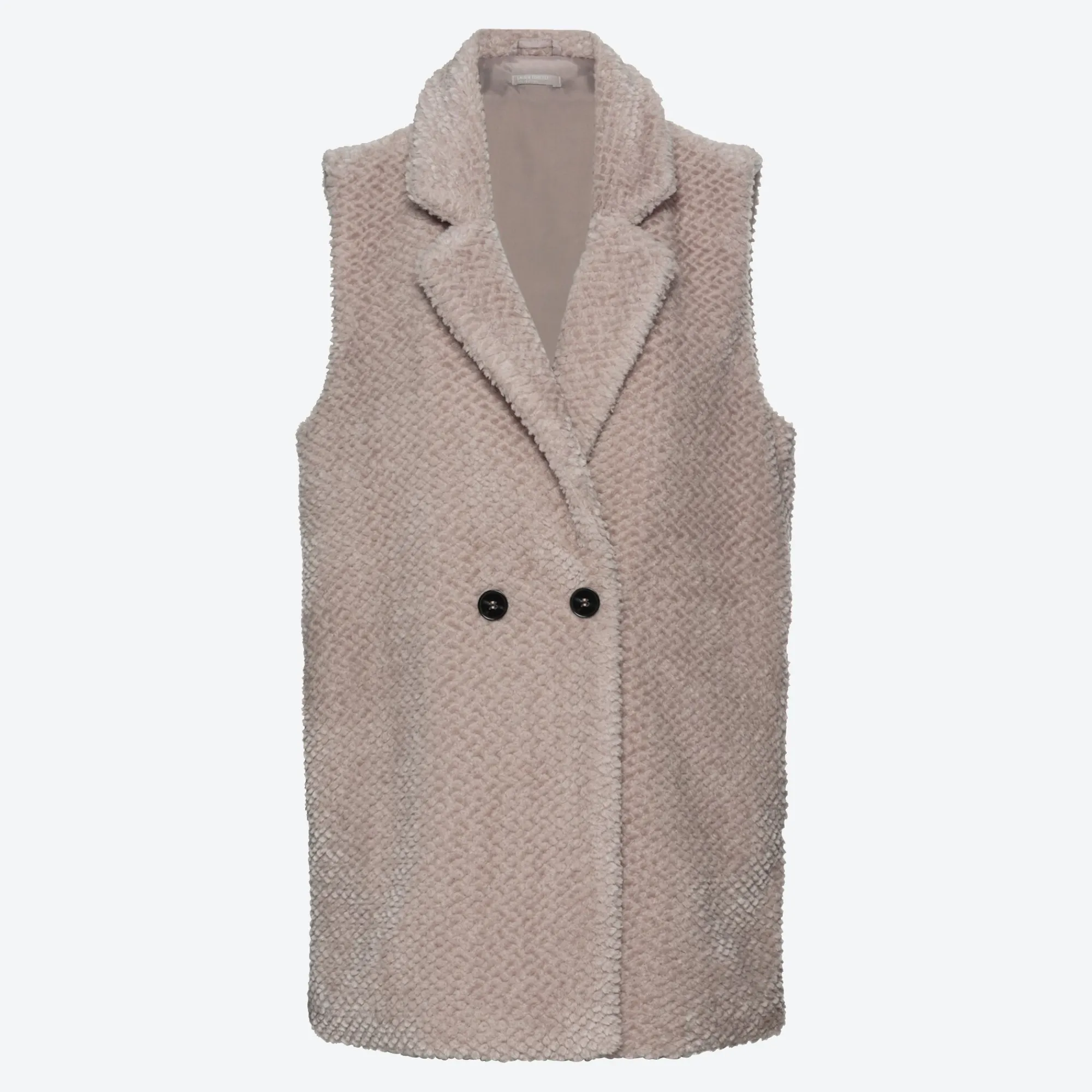 Damen NKD Damen-Kunstfell-Weste mit Struktur