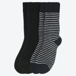 Damen NKD Damen-Kuschelsocken, 2er-Pack