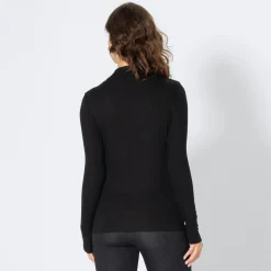 Damen NKD Damen-Langarmshirt aus Rippstrick