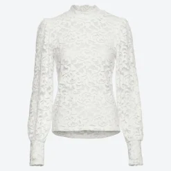 Damen NKD Damen-Langarmshirt aus Spitze