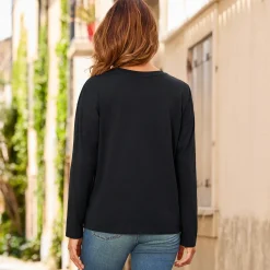 Damen NKD Damen-Langarmshirt aus SUPIMA®-Baumwolle