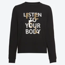 Damen NKD Damen-Langarmshirt mit Frontprint
