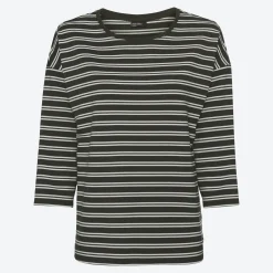 Damen NKD Damen-Langarmshirt mit Streifendesign