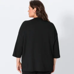 Damen NKD Damen-Langarmshirt mit V-Ausschnitt, große Größen