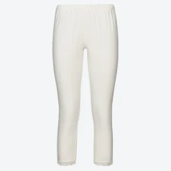 Damen NKD Damen-Leggings mit Spitze am Saum